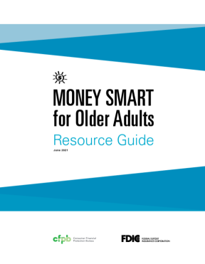 Screenshot of Money Smart for Older Adults site