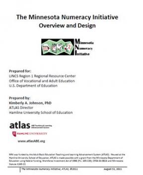 Decorative image for Resource Profile The Minnesota Numeracy Initiative Overview and Design