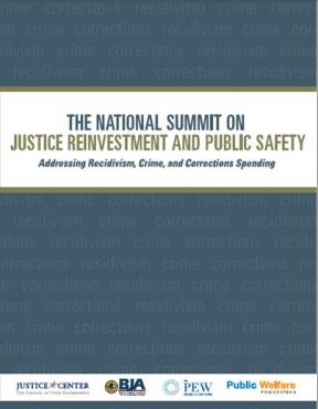 Decorative image for Resource Profile The National Summit on Justice Reinvestment and Public Safety: Addressing Recidivism, Crime, and Corrections Spending