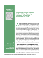 From Digital Literacies to Digital Problem Solving: Expanding Technology-rich Learning Opportunities for Adults