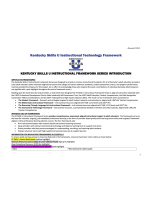 Kentucky Skills U Instructional Technology Framework