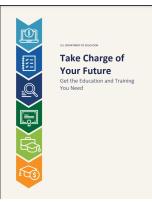 Decorative image for Resource Profile Take Charge of Your Future: Get the Education and Training You Need