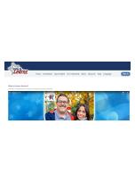 Login page for Access America course. Photo features two adults smiling