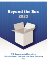 Cover page of the Beyond the Box policy brief. 