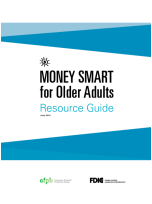 Screenshot of Money Smart for Older Adults site