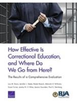 Decorative image for Resource Profile How Effective Is Correctional Education, and Where Do We Go from Here? The Results of a Comprehensive Evaluation