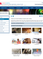 Decorative image for Resource Profile New CareerOneStop Videos