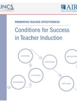 Decorative image for Resource Profile Conditions for Success in Teacher Induction