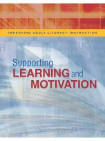 Decorative image for Resource Profile Improving Adult Literacy Instruction: Supporting Learning and Motivation