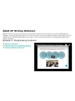 Decorative image for Resource Profile GEAR UP Writing Webinars - Episode 3: Paraphrasing Evidence