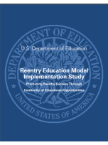 Decorative image for Resource Profile Reentry Education Model Implementation Study: Promoting Reentry Success through Continuity of Educational Opportunities