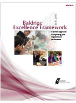 Decorative image for Resource Profile Education Criteria for Performance Excellence 2009-2010