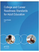 Decorative image for Resource Profile College and Career Readiness Standards for Adult Education