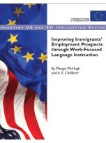 Decorative image for Resource Profile Improving Immigrants' Employment Prospects through Work-Focused Language Instruction