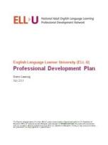 Decorative image for Resource Profile English Language Learner University (ELL-U) Professional Development Plan