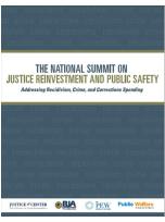 Decorative image for Resource Profile The National Summit on Justice Reinvestment and Public Safety: Addressing Recidivism, Crime, and Corrections Spending